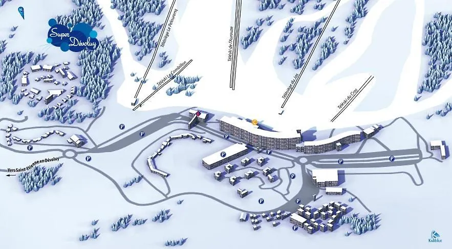 Apartment Au Pied Des Pistes Appart 4 Ou 5 Pers Superdevoluy